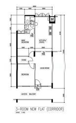 Blk 702 Reservoir Rise (Bedok), HDB 3 Rooms #568246791